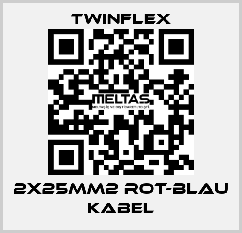 2X25MM2 ROT-BLAU KABEL Twinflex