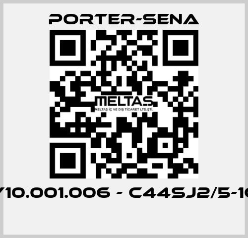 Y10.001.006 - c44sj2/5-1c  PORTER-SENA