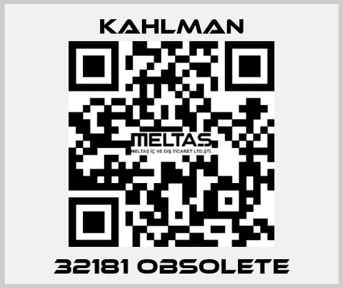 32181 obsolete Kahlman