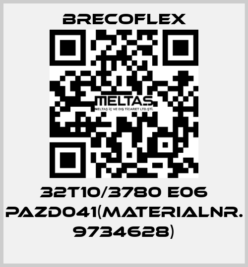 32T10/3780 E06 PAZD041(MATERIALNR. 9734628) Brecoflex