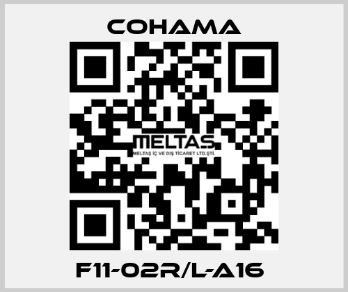 F11-02R/L-A16  Cohama