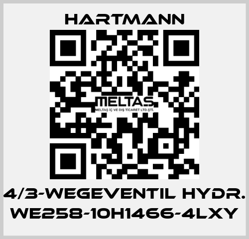 4/3-Wegeventil hydr. WE258-10H1466-4LXY Hartmann