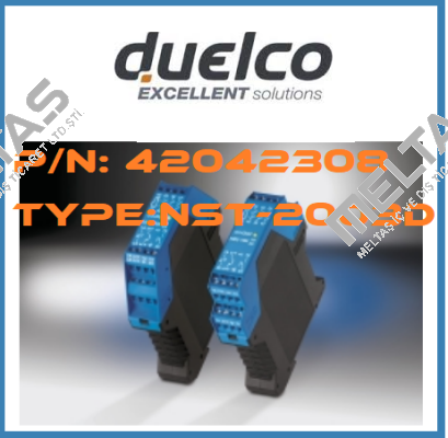 P/N: 42042308 Type: NST-2003D 48-240VAC DUELCO