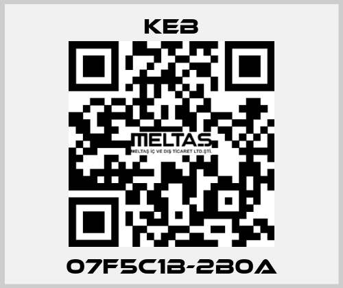 07F5C1B-2B0A KEB