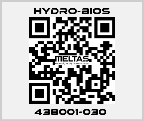 438001-030  Hydro-Bios