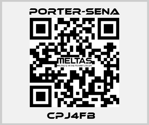 CPJ4FB   PORTER-SENA