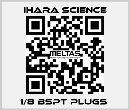 1/8 BSPT PLUGS  Ihara Science