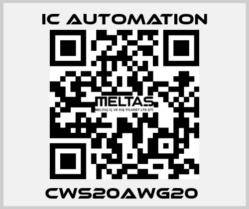 CWS20AWG20  ic automation