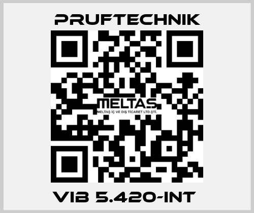 VIB 5.420-INT  Pruftechnik