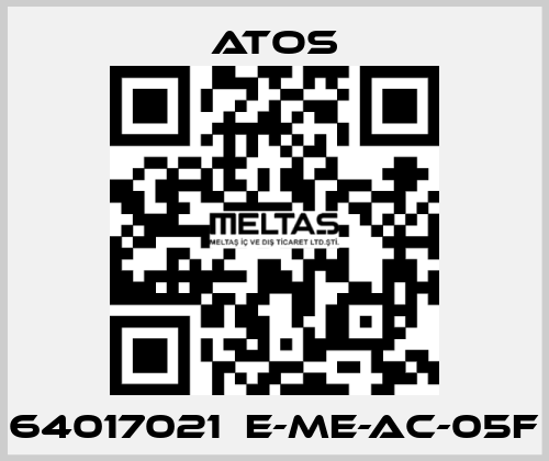 64017021  E-ME-AC-05F Atos