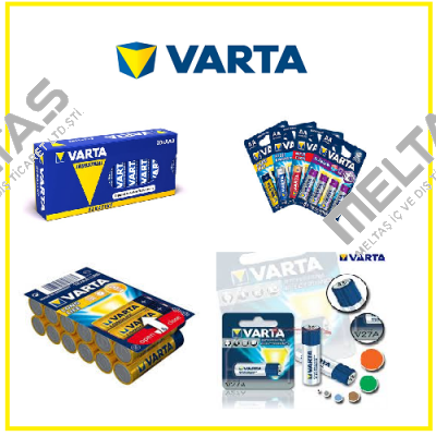 9 VOLT ALKALINE PIL Varta