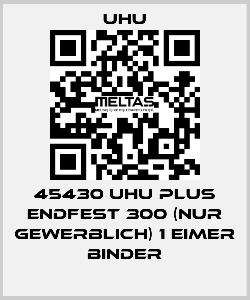 45430 UHU plus endfest 300 (NUR GEWERBLICH) 1 Eimer Binder UHU