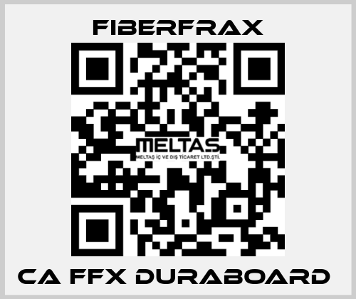 CA FFX DURABOARD  Fiberfrax