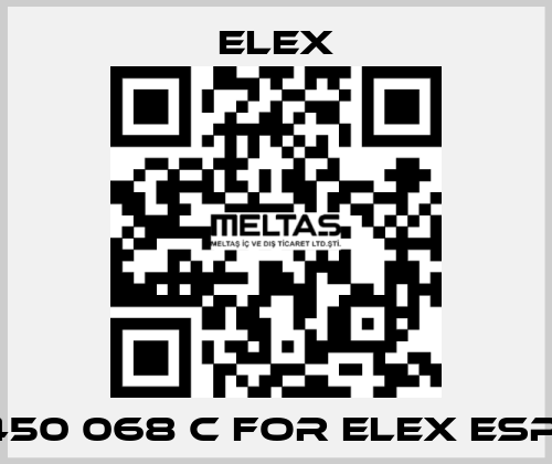 450 068 C FOR ELEX ESP  Elex