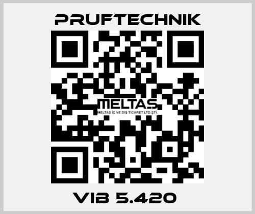 VIB 5.420  Pruftechnik