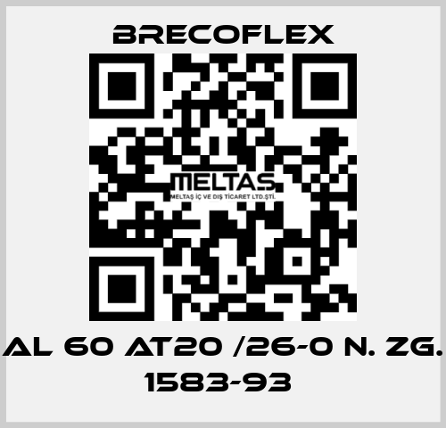 Al 60 AT20 /26-0 n. Zg. 1583-93  Brecoflex