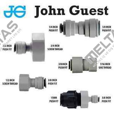 ASVPP2 3/8" X 3/8" X 3/8" John Guest