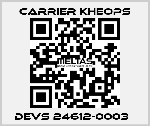 DEVS 24612-0003   Carrier Kheops