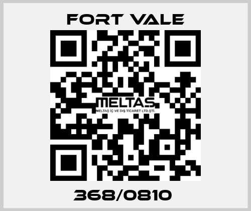 368/0810  Fort Vale