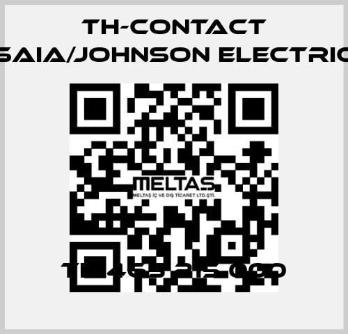 TH 465 215 000 TH-Contact (Saia/Johnson Electric)