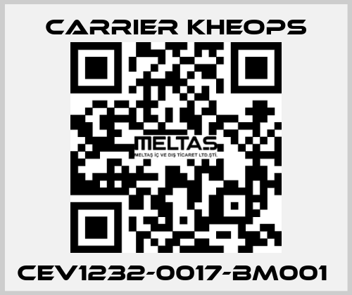 CEV1232-0017-BM001  Carrier Kheops