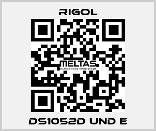 DS1052D und E Rigol