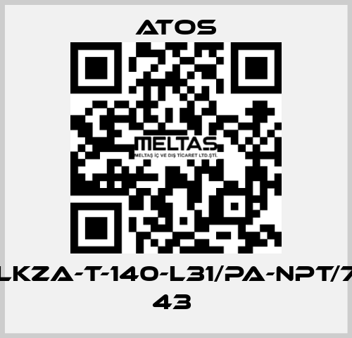 DLKZA-T-140-L31/PA-NPT/7C 43  Atos