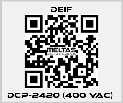 DCP-2420 (400 VAC)  Deif