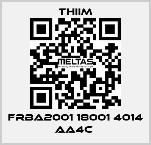 FRBA2001 18001 4014 AA4C  Thiim