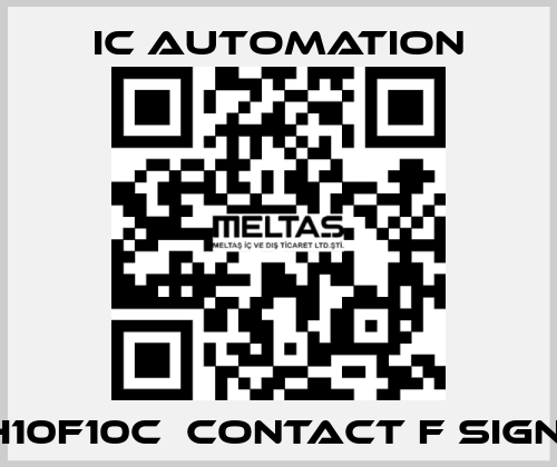 H10F10C  Contact F sign  ic automation