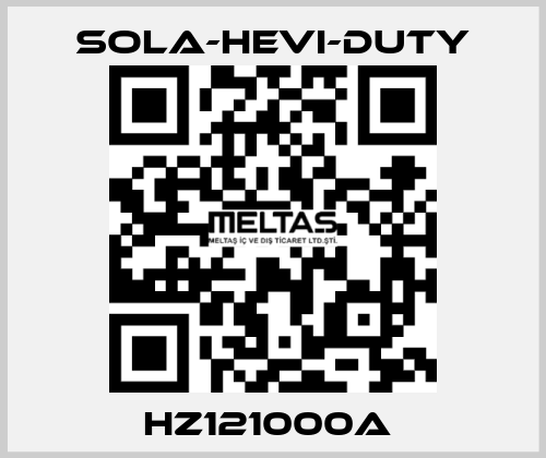 HZ121000A  Sola-Hevi-Duty