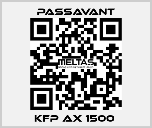 KFP AX 1500  Passavant