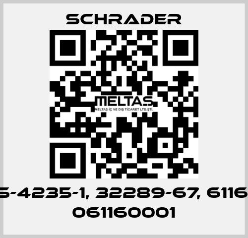 S-4235-1, 32289-67, 6116, 061160001 Schrader