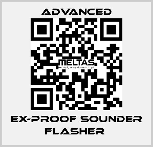 Ex-Proof Sounder Flasher  Advanced