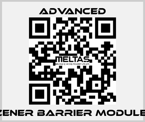 Zener Barrier Module  Advanced