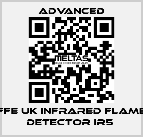 Ffe UK Infrared Flame Detector IR5  Advanced