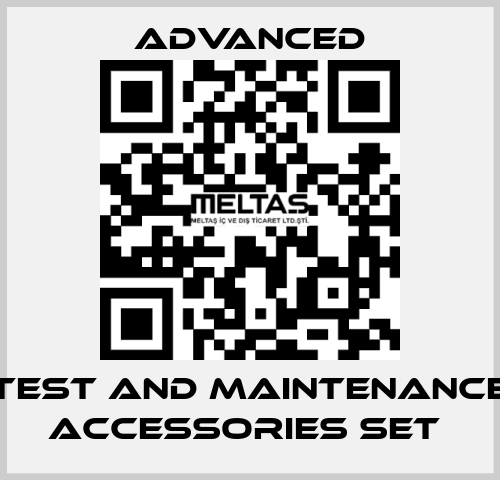 Test and Maintenance Accessories Set  Advanced