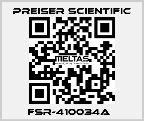 FSR-410034A   Preiser Scientific