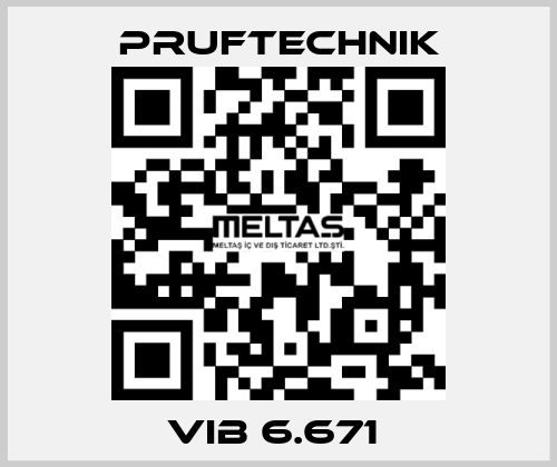 VIB 6.671  Pruftechnik