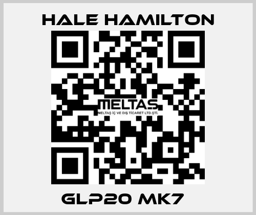 GLP20 MK7   HALE HAMILTON