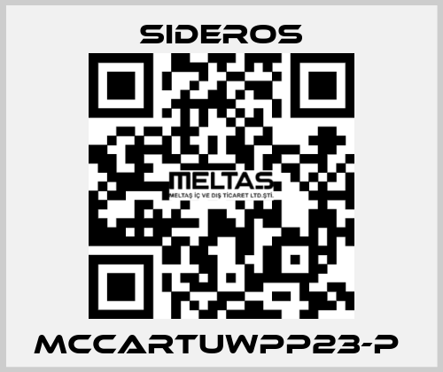 MCCARTUWPP23-P  Sideros