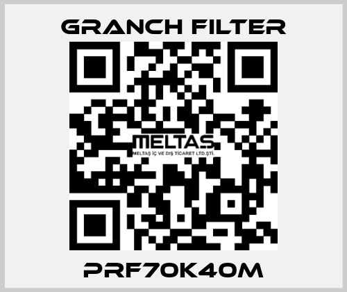 PRF70K40M GRANCH FILTER