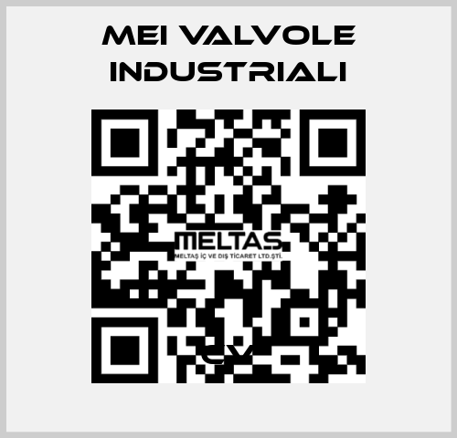 CV MEI VALVOLE INDUSTRIALI