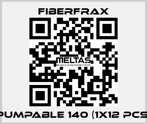 PUMPABLE 140 (1x12 pcs) Fiberfrax