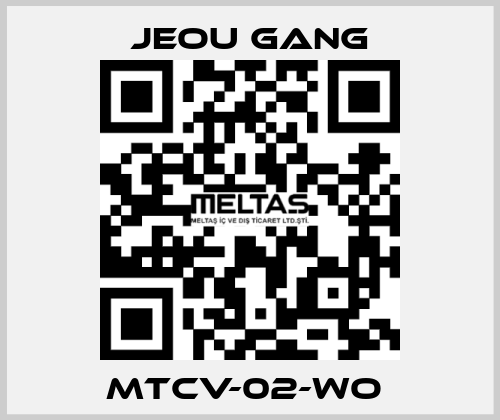 MTCV-02-WO  Jeou Gang