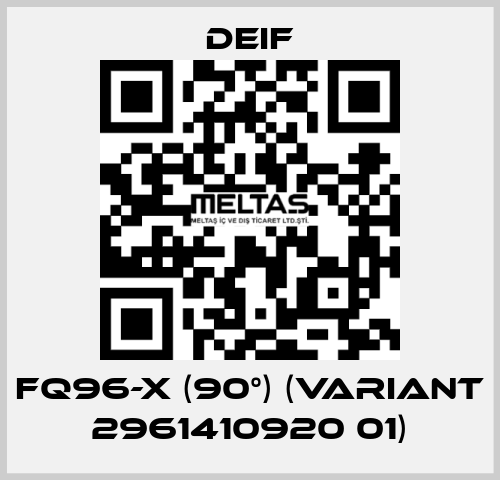 FQ96-x (90°) (Variant 2961410920 01) Deif