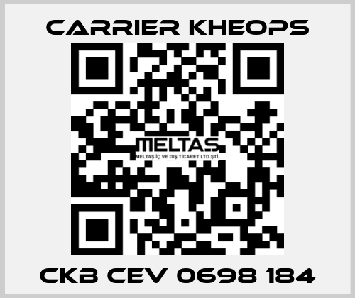 CKB CEV 0698 184 Carrier Kheops