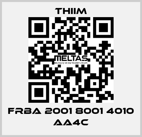 FRBA 2001 8001 4010 AA4C Thiim