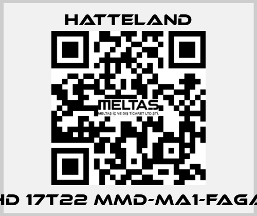 HD 17T22 MMD-MA1-FAGA HATTELAND