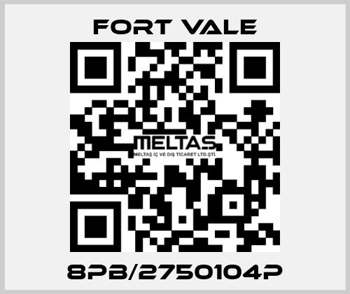 8PB/2750104P Fort Vale